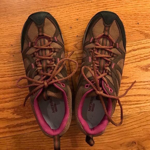 EUC Merrell Performance Sneaker, Brown - Picture 2 of 5